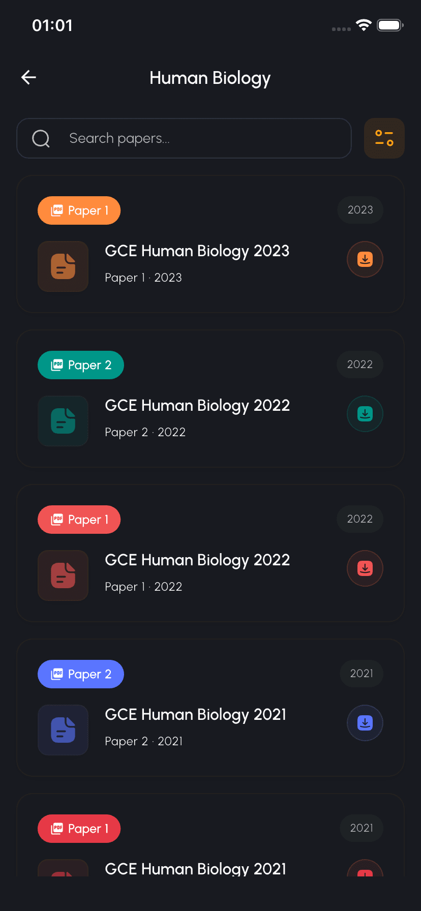 Study smarter with Togeva Campus — app preview — 1 / 9