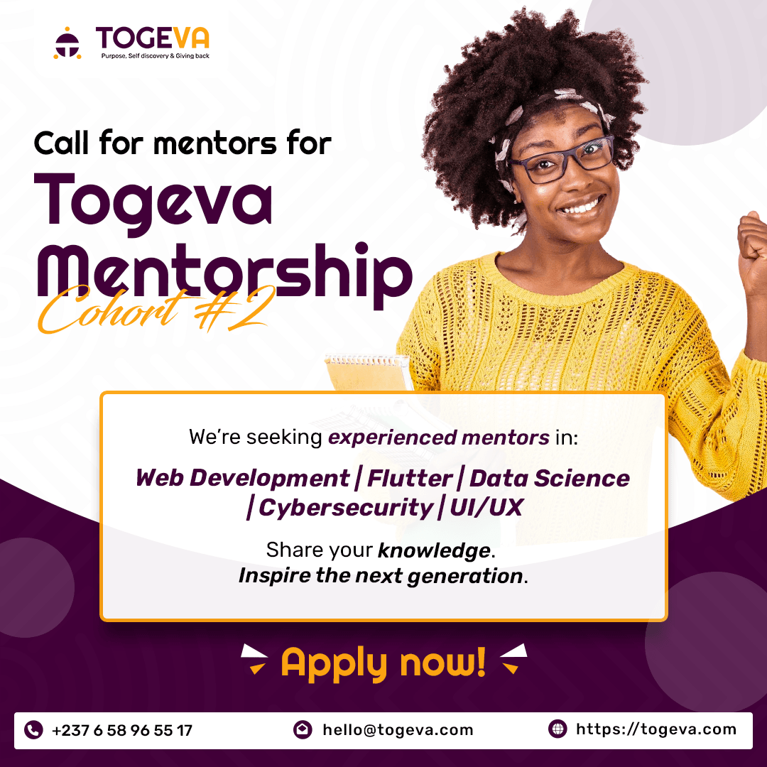 Togeva Mentorship Program — structured tech career development